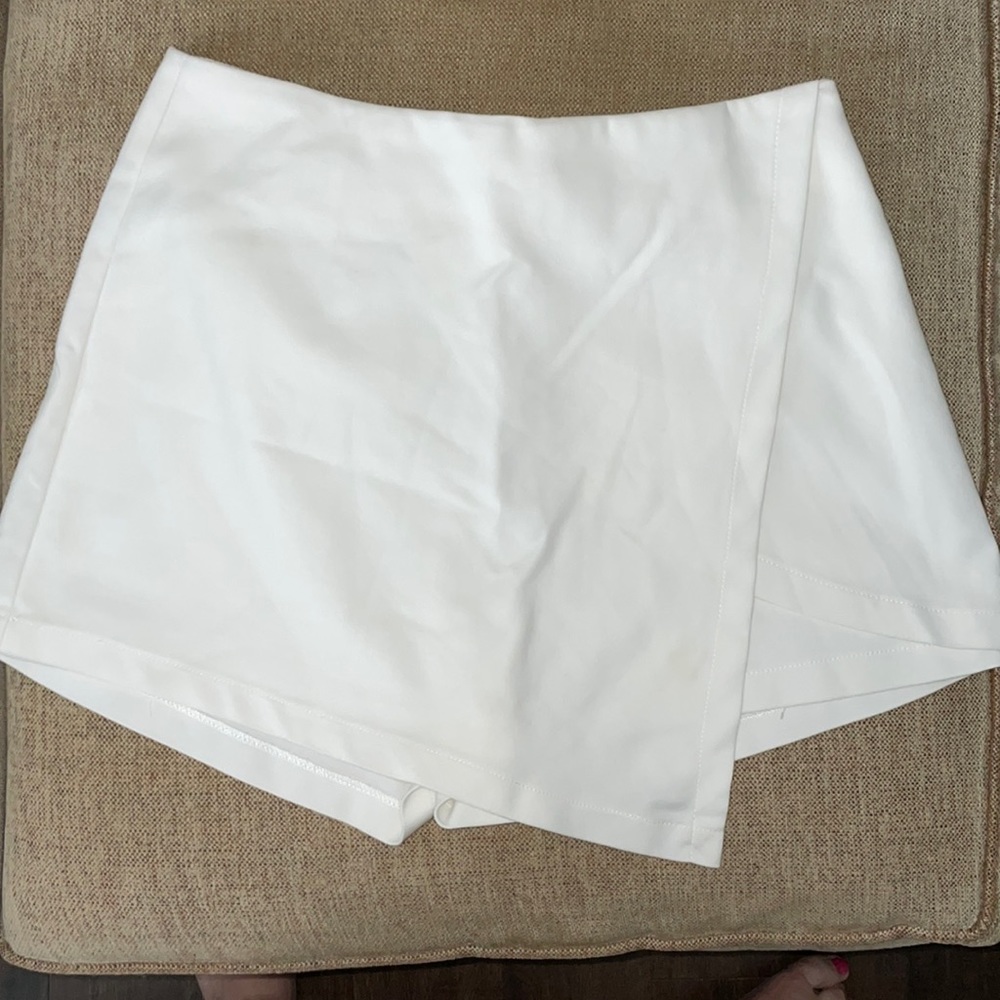 White Envelope Skirt
